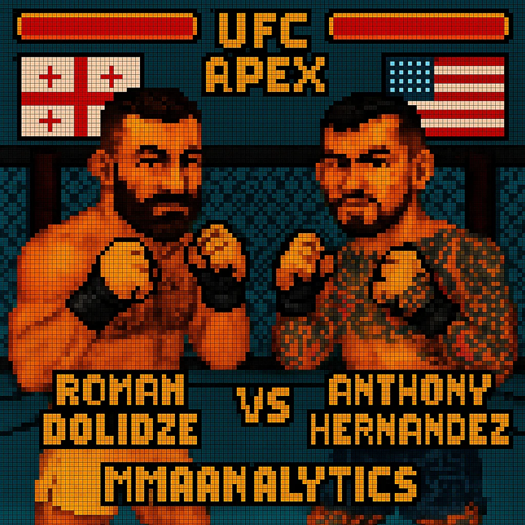 Roman Dolidze vs Anthony Hernandez - UFC Fight Night